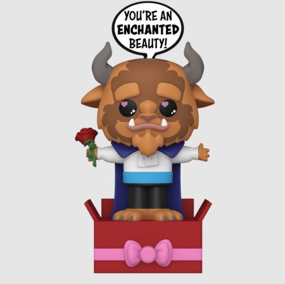 FUNKO Popsies Valentine's Day Beast From Disney's Beauty & The Beast - Picture 1 of 16